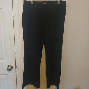Danier Suade Leather High Rise Flaired pants